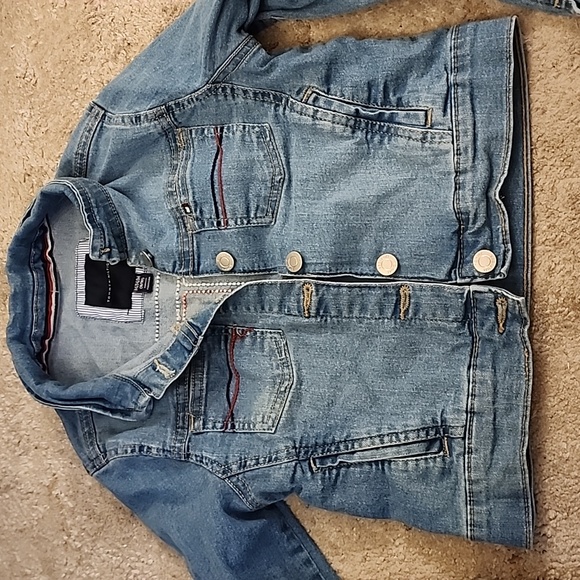 Tommy Hilfiger Girls Denim Jacket - Picture 2 of 9